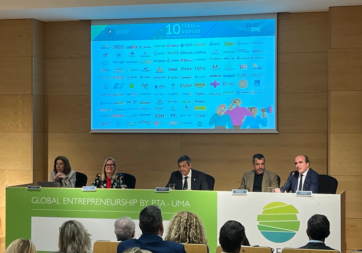 La UMA ofrece 308 ofertas de trabajo y 83 prácticas extracurriculares en diferentes sectores