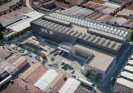 Recreación del proyecto del futuro centro de datos, según el diseño de HCP.