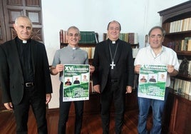 De izquierda a derecha, Diego Zambrano, Roberto Rubio, Jesús Pulido y Ángel Martín.