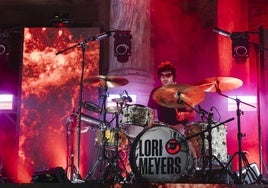 Concierto de Lori Meyers en el Teatro Romano de Mérida.
