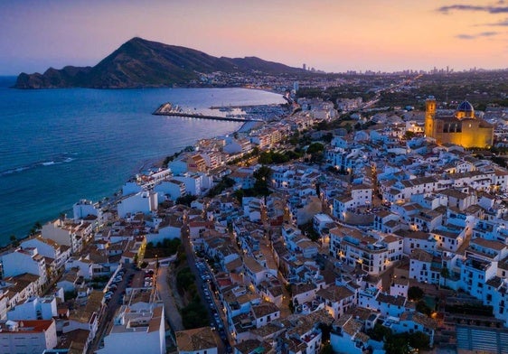 El pueblo de Altea, en Alicante.