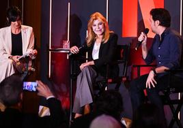 Carmen Cervera, durante la presentación de su serie documental.